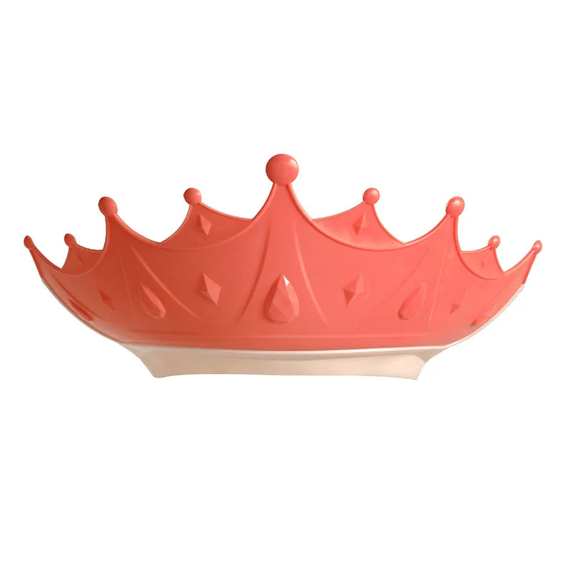Adjustable Silicone Baby Shower Cap – Waterproof Shampoo Hat for Kids