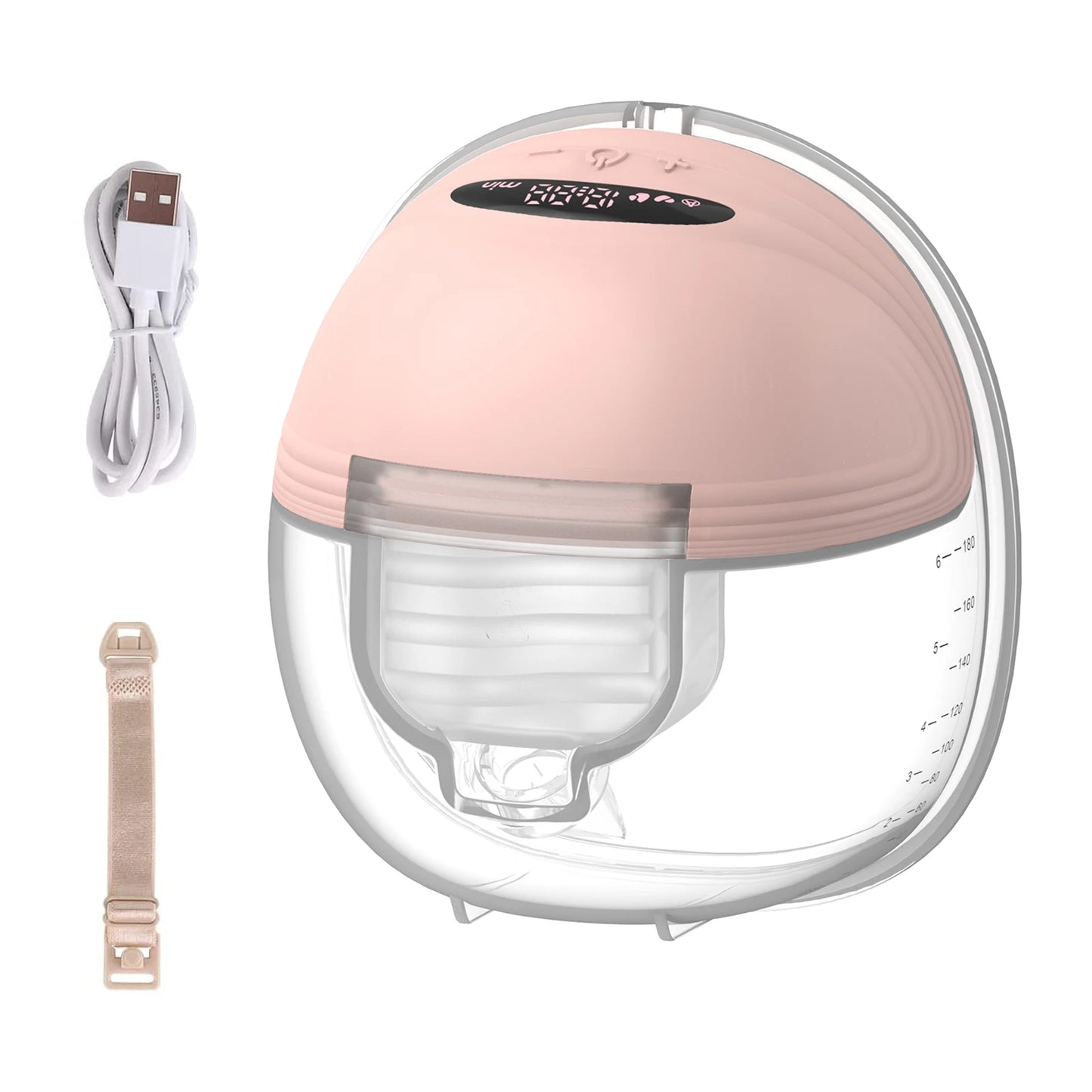 WearEase™ Hands-Free Wearable Electric Breast Pump – Silent Portable BPA-Free Milk Collector