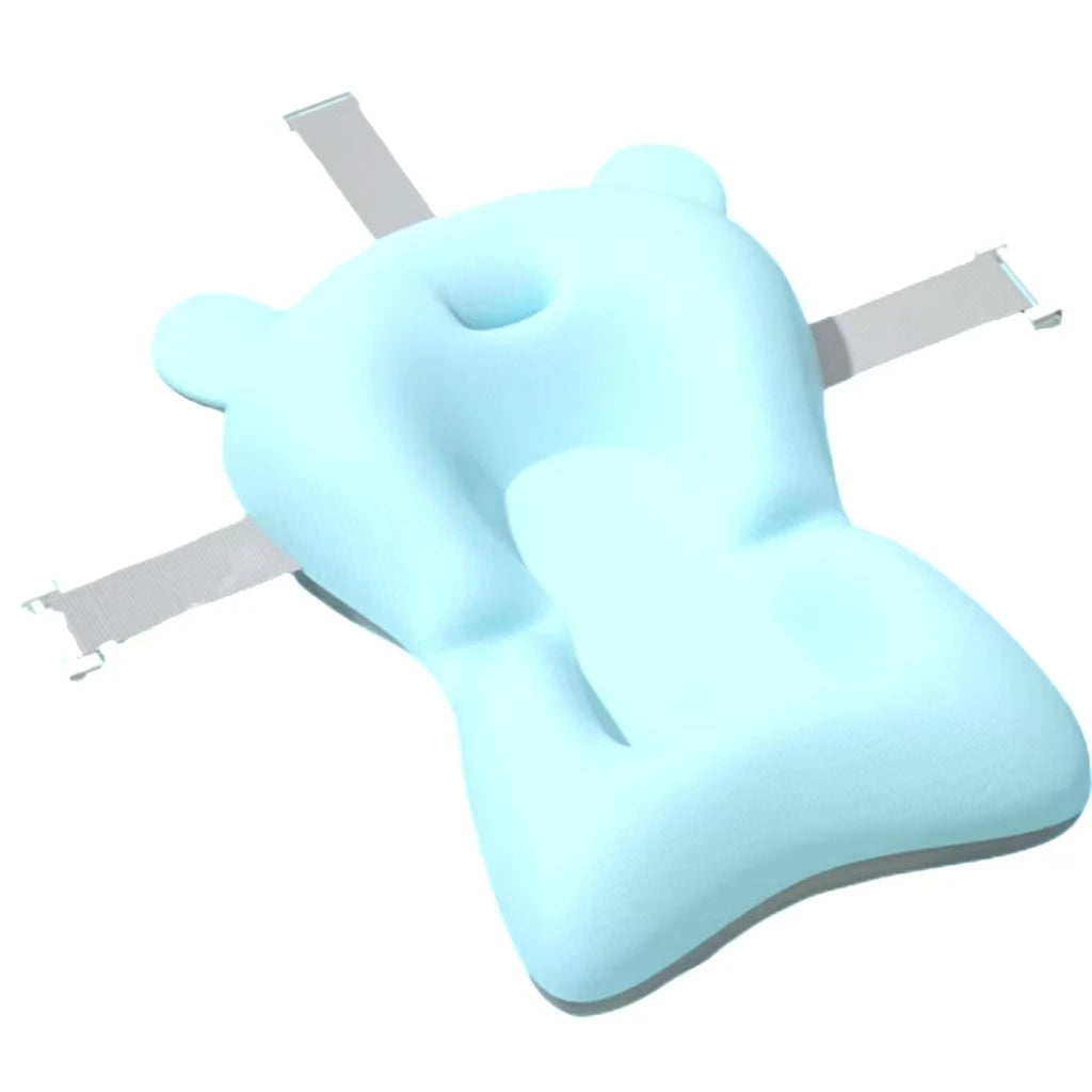 AquaNest™ Baby Bath Support Pad – Adjustable Foldable Floating Seat & Safety Hammock for Newborns