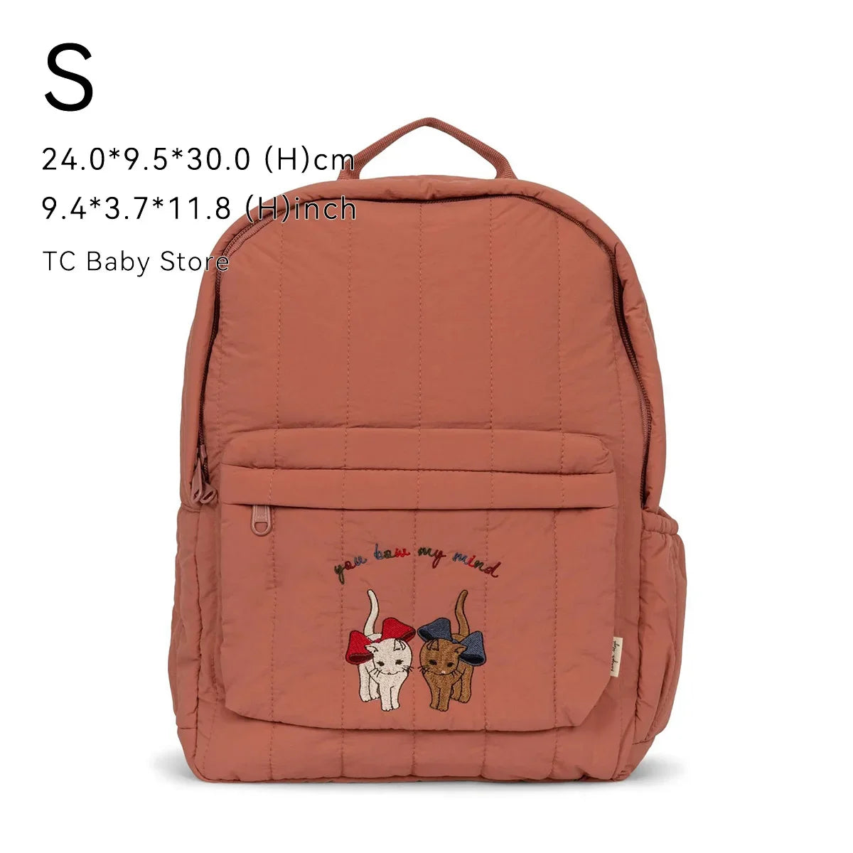 New KS Baby Backpack Parent-child Kids Schoolbag Kindergarten Bags Brand Traveling Cherry Children's Boys Girls Mom Storage