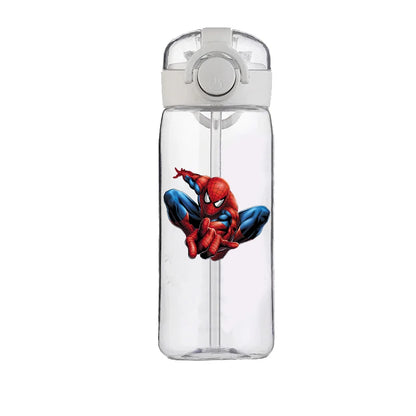 Marvel Spider-Man 400 ml Heat-Resistant Plastic Water Bottle for Kids – Large Capacity