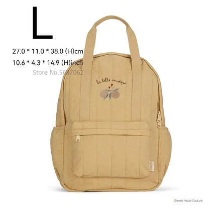 New KS Baby Backpack Parent-child Kids Schoolbag Kindergarten Bags Brand Traveling Cherry Children's Boys Girls Mom Storage