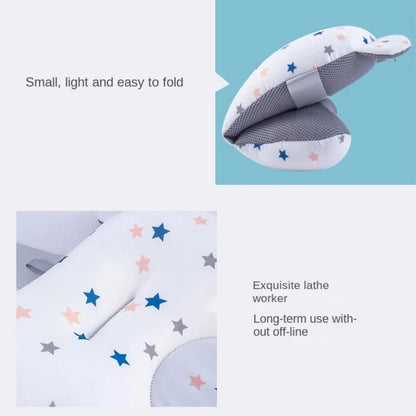 AquaSnug™ Baby Bath Seat Support Mat – Soft Anti-Slip Newborn Bathtub Pillow & Foldable Cushion Pad