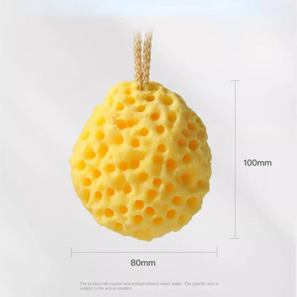 SoftMesh™ Nylon Mesh Shower Sponge Ball – Baby & Adult Body Scrub Pouf with Foam Exfoliating Brush