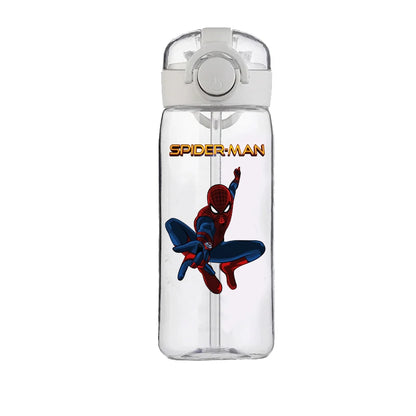 Marvel Spider-Man 400 ml Heat-Resistant Plastic Water Bottle for Kids – Large Capacity