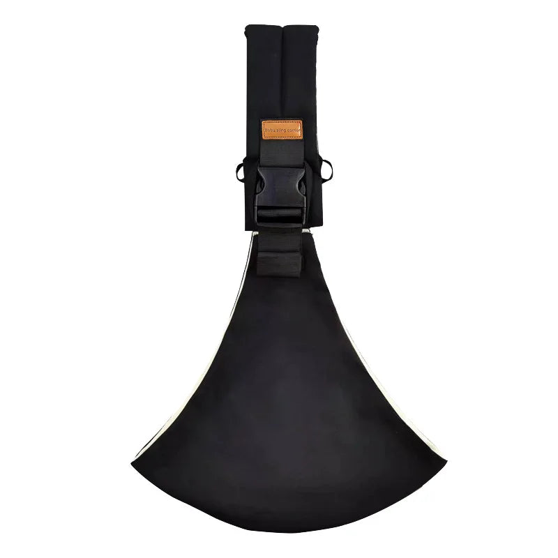 BabyGlide™ Portable Baby Carrier Wrap & Sling – Adjustable Shoulder Strap Infant Bag Carrier for Toddlers & Kids