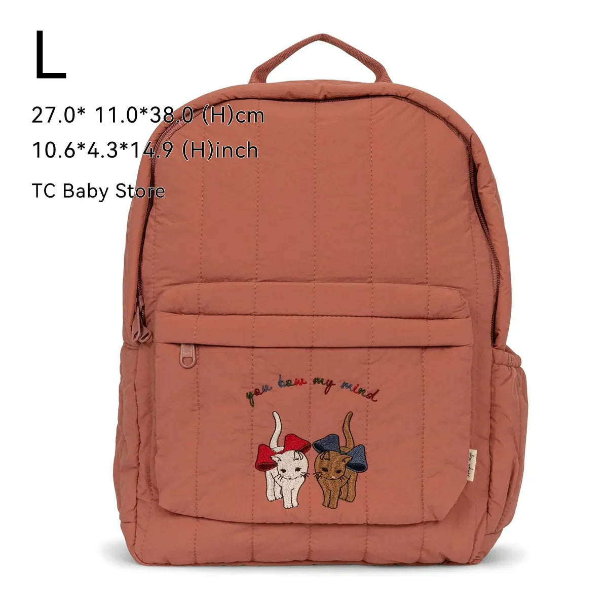 New KS Baby Backpack Parent-child Kids Schoolbag Kindergarten Bags Brand Traveling Cherry Children's Boys Girls Mom Storage