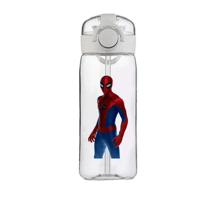 Marvel Spider-Man 400 ml Heat-Resistant Plastic Water Bottle for Kids – Large Capacity