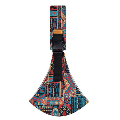 BabyGlide™ Portable Baby Carrier Wrap & Sling – Adjustable Shoulder Strap Infant Bag Carrier for Toddlers & Kids