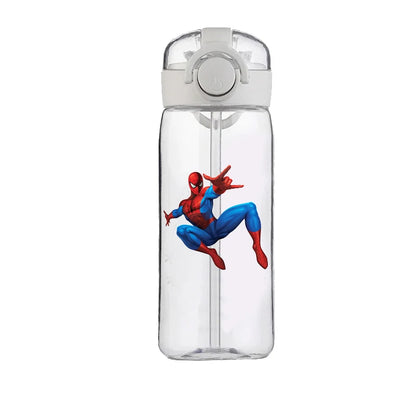 Marvel Spider-Man 400 ml Heat-Resistant Plastic Water Bottle for Kids – Large Capacity
