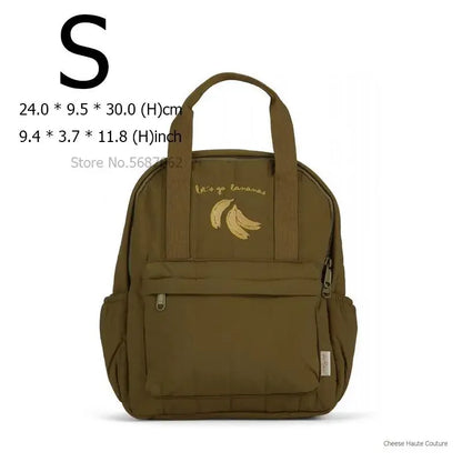New KS Baby Backpack Parent-child Kids Schoolbag Kindergarten Bags Brand Traveling Cherry Children's Boys Girls Mom Storage
