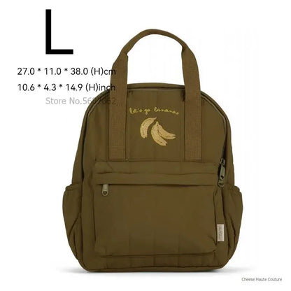 New KS Baby Backpack Parent-child Kids Schoolbag Kindergarten Bags Brand Traveling Cherry Children's Boys Girls Mom Storage