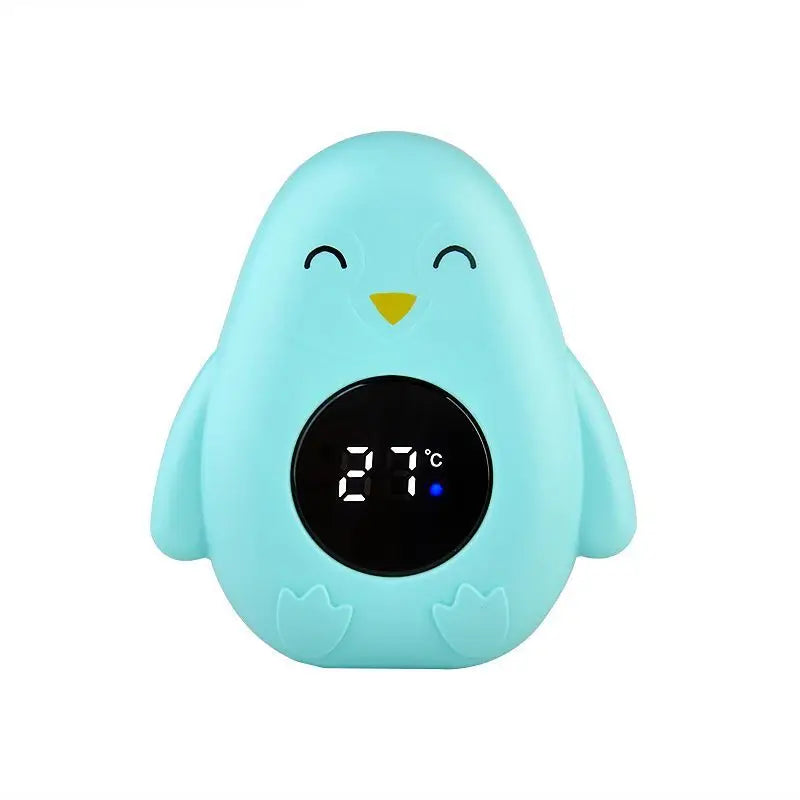 BabySafe™ Floating Digital Bath Thermometer – LED Display Water Temperature Tester for Infant & Newborn (Cartoon Design)