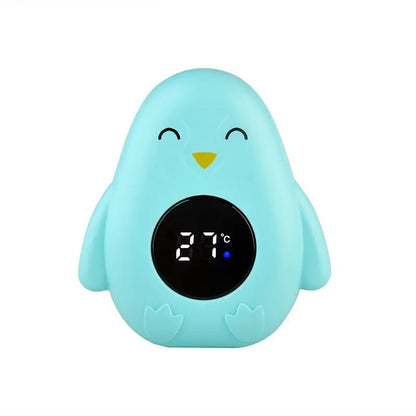 BabySafe™ Floating Digital Bath Thermometer – LED Display Water Temperature Tester for Infant & Newborn (Cartoon Design)