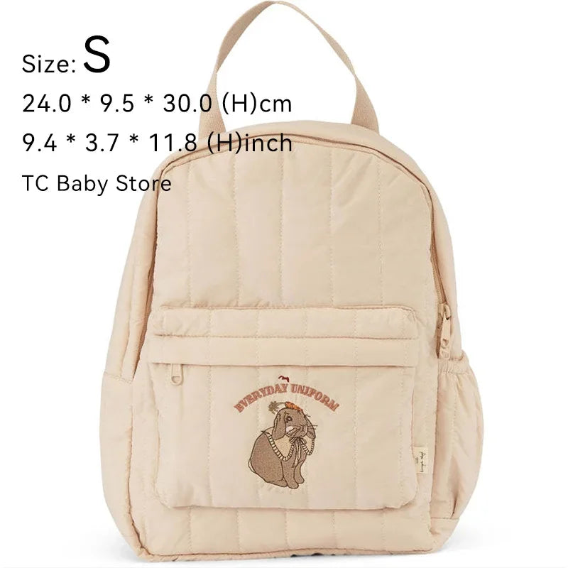 New KS Baby Backpack Parent-child Kids Schoolbag Kindergarten Bags Brand Traveling Cherry Children's Boys Girls Mom Storage