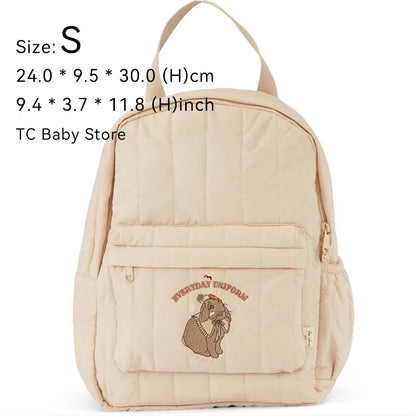 New KS Baby Backpack Parent-child Kids Schoolbag Kindergarten Bags Brand Traveling Cherry Children's Boys Girls Mom Storage