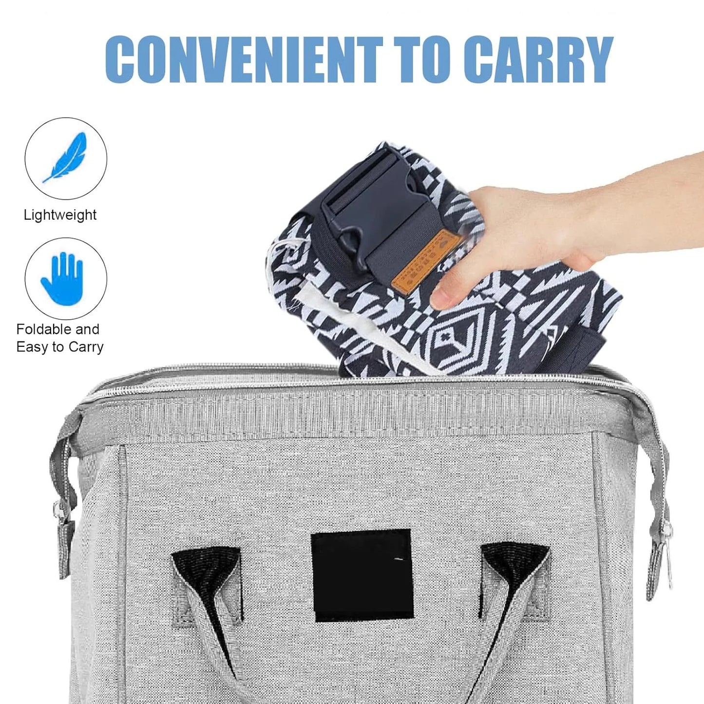 BabyGlide™ Portable Baby Carrier Wrap & Sling – Adjustable Shoulder Strap Infant Bag Carrier for Toddlers & Kids